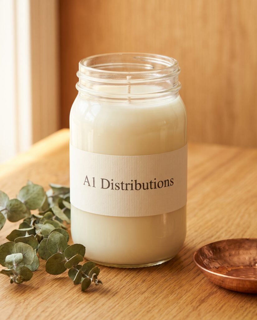 Cedarwood Noir Soy Candle — 16 oz