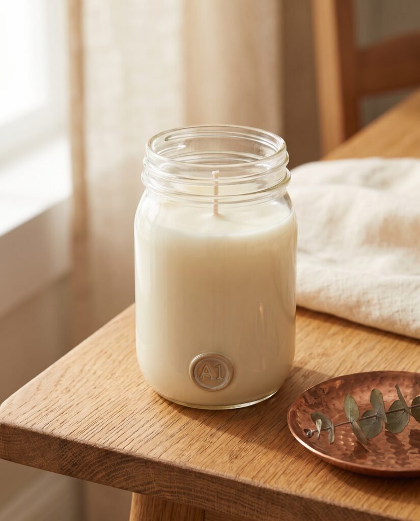 Smoky Oud Soy Candle — 16 oz