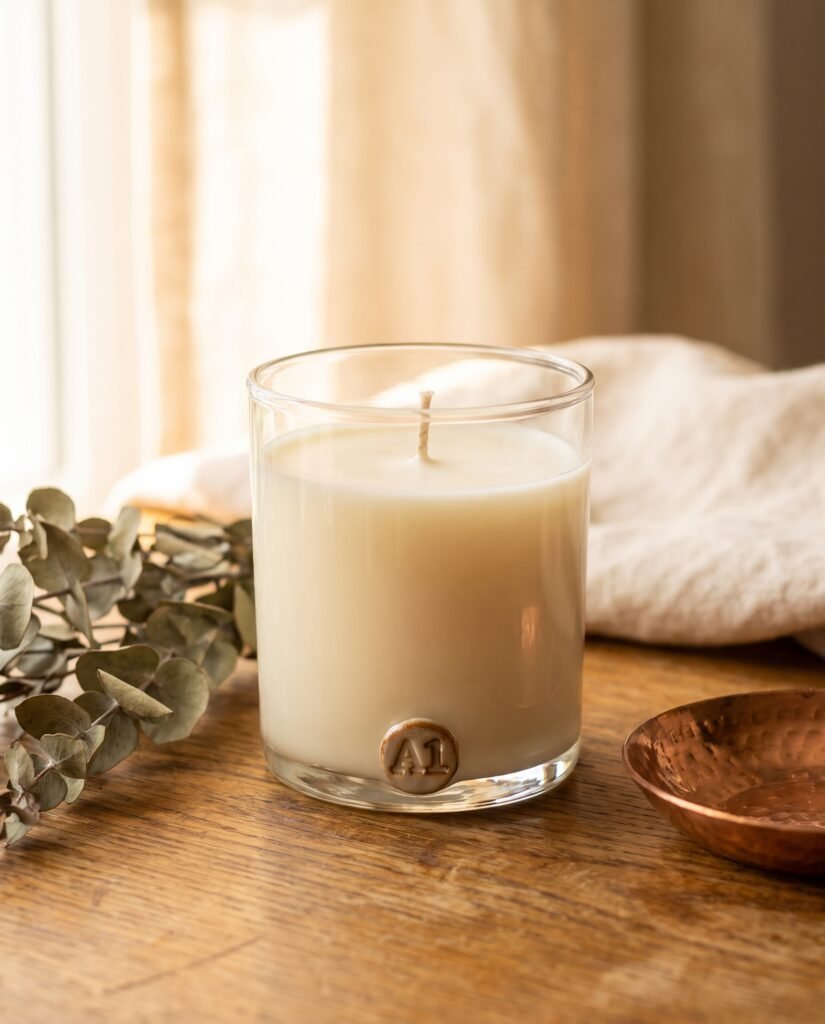 Eucalyptus Rain Soy Candle — 16 oz
