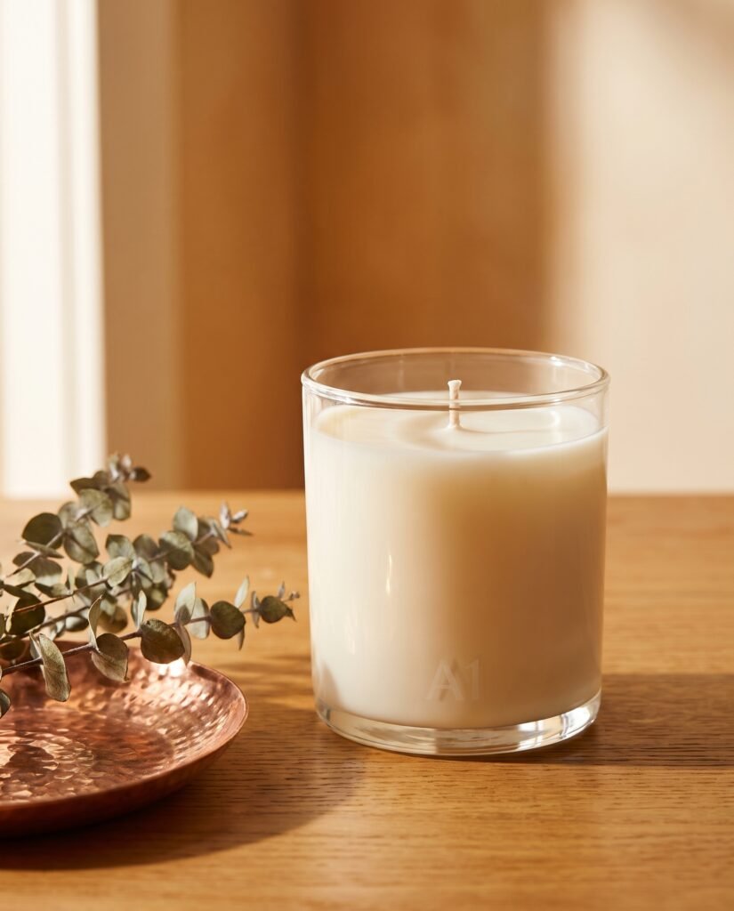White Jasmine Soy Candle — 8 oz